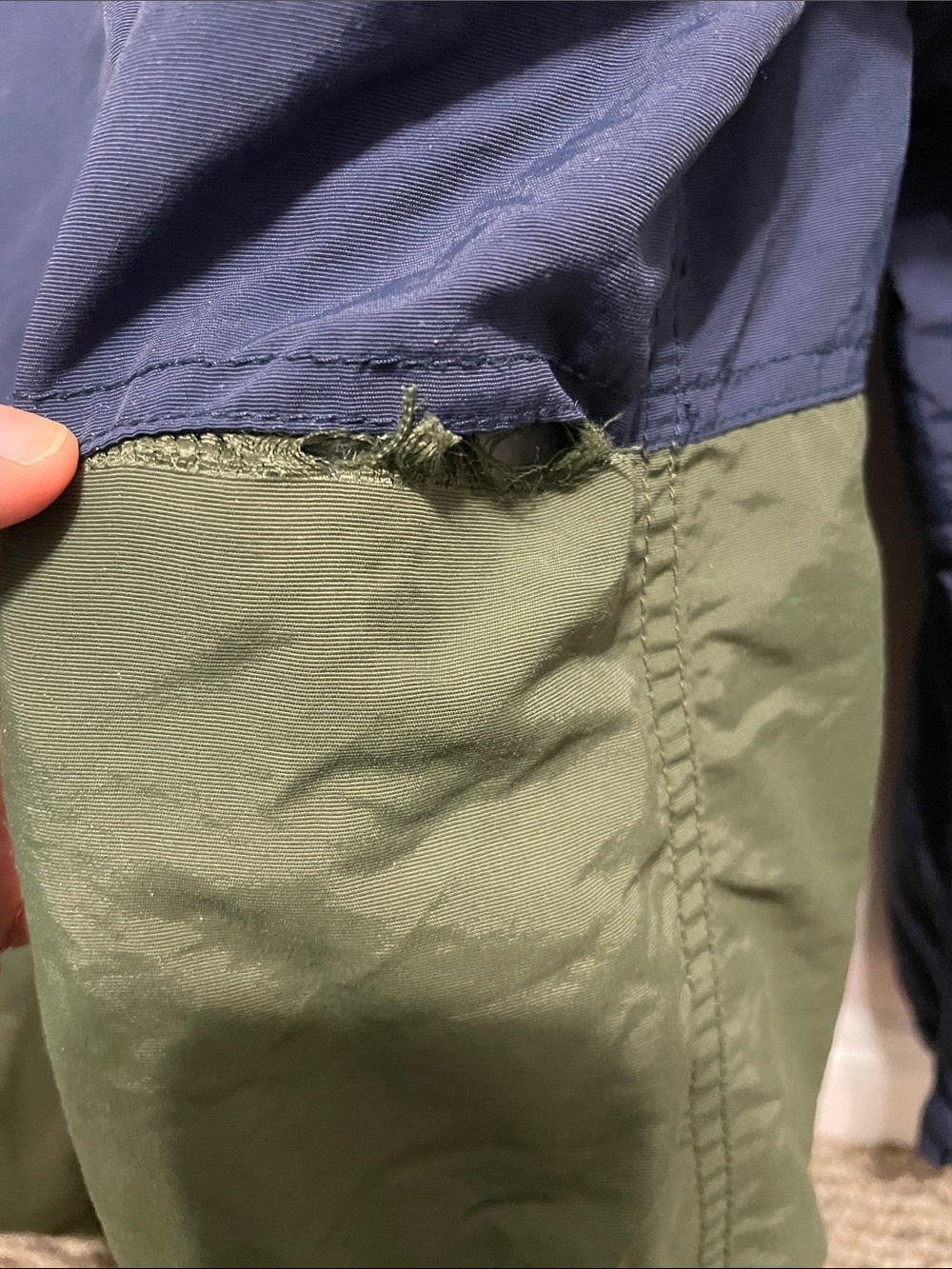 L.L. Bean Color Block Jacket - Picture 5 of 5